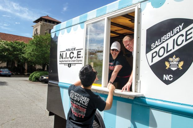 Salisbury Police Department's Ice Cream Truck