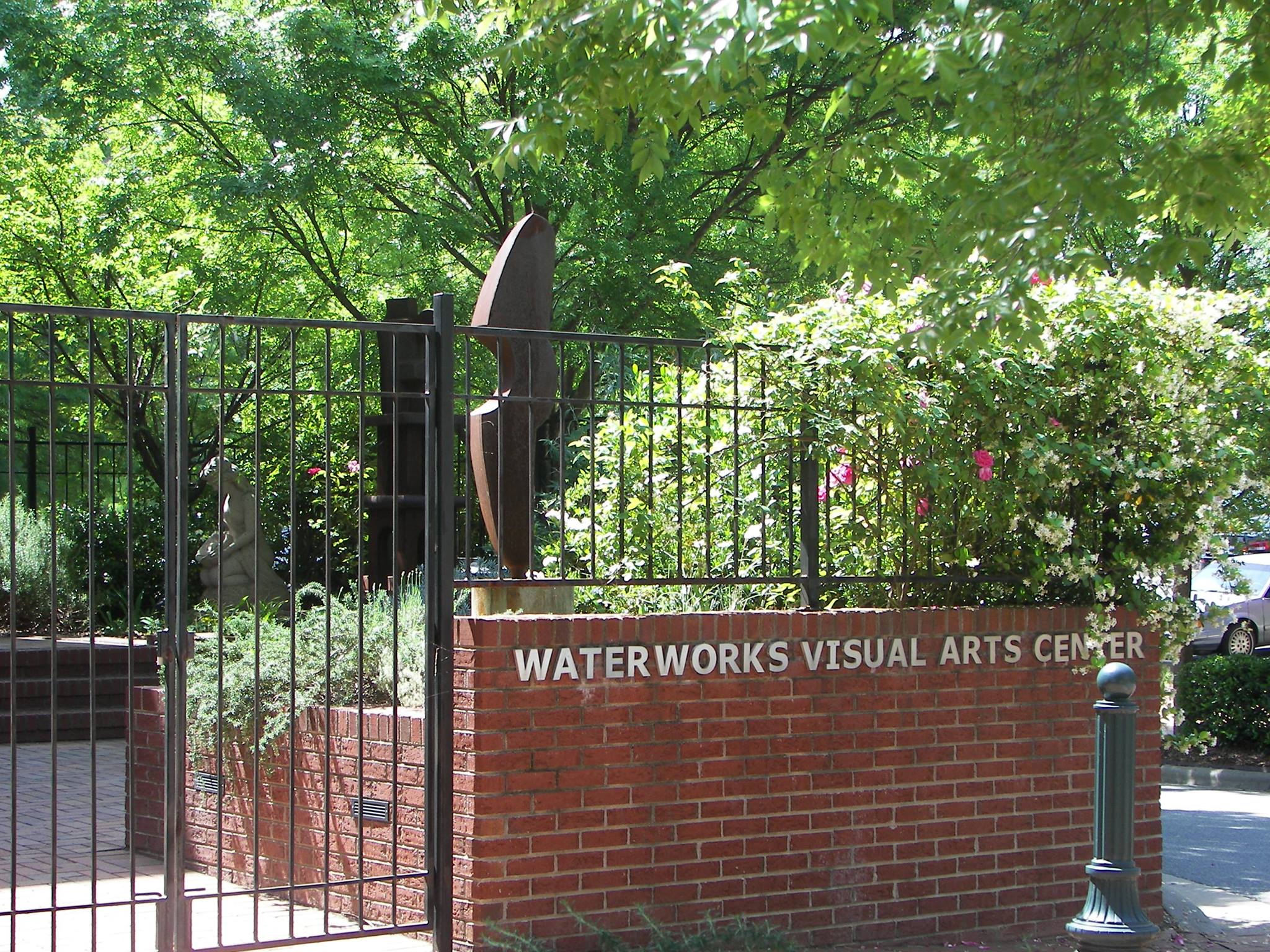 the Waterworks exterior sign