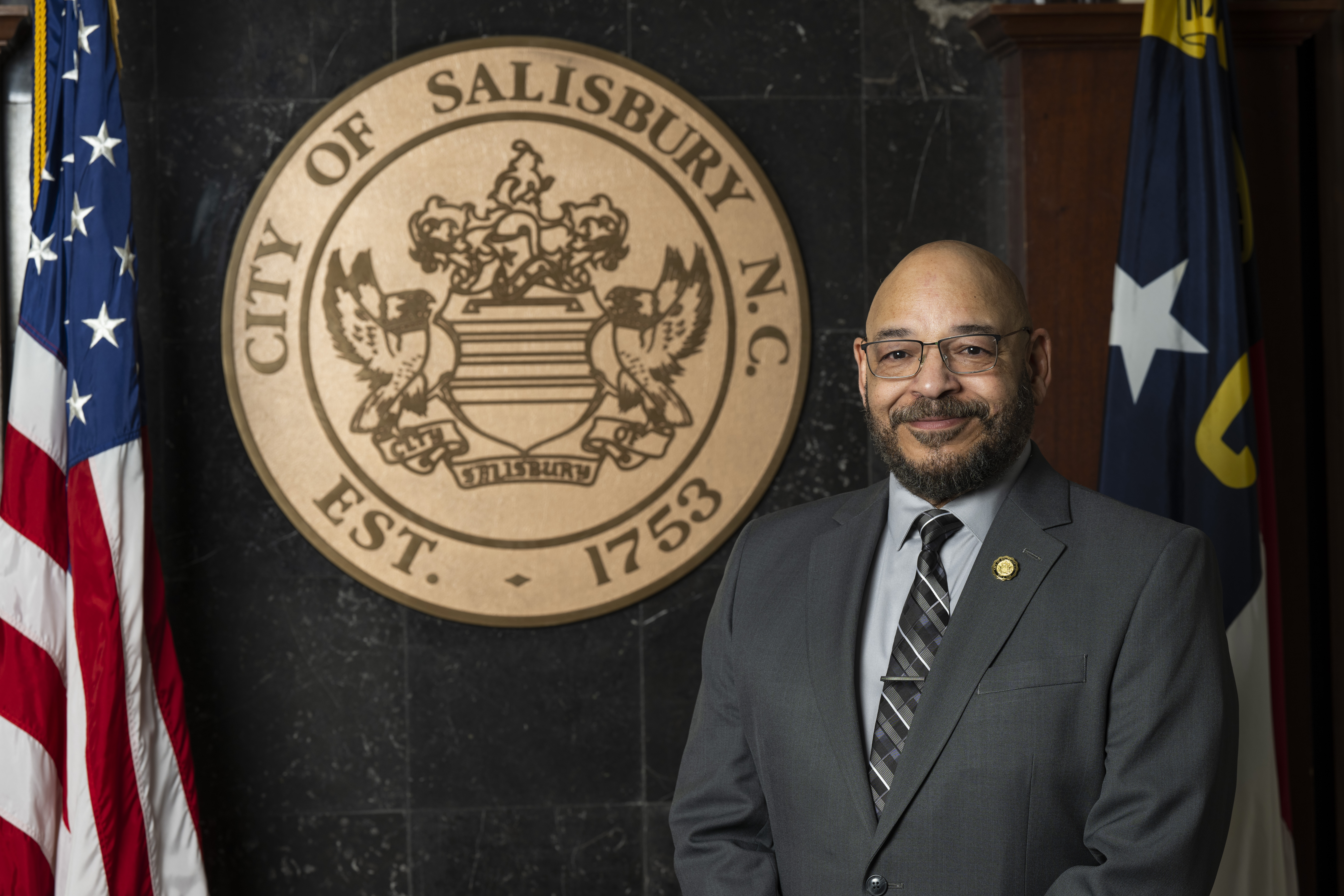 Portrait of Council Member Carlton A. Jackson